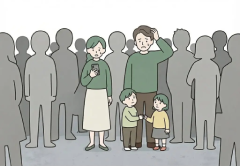 困った時の相談のイラスト
